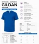 Футболка Gildan Softstyle Яскраво-синя M - изображение 9