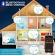 Розумні LED лампочки iLC E27 12 Вт Alexa Bluetooth Mesh, регулювання яскравості 1–100%, 2700–6000K, комплект 4 шт - зображення 7