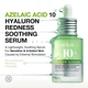 Сироватка ANUA 10+ Azelaic Acid 10 Hyaluron Redness Soothing Serum 30 мл — заспокійлива та відновлююча для обличчя - зображення 2
