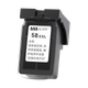 Чорнильний картридж Caige PG-48 чорного кольору для принтерів Canon Pixma E408 E418 E468 E478 E488 E4280 - изображение 4