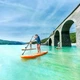 Надувная SUP доска сап борд 10.10 Aqua Marina PURE AIR PA-25C330 - изображение 12