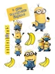 Декор на торт Миньоны Minions с надписью вафельная бумага для торта съедобная печать на вафельной бумаге пищевая вафельная картинка плотная А4 907264204 - изображение 1