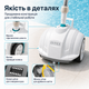 Робот-пылесос Intex Krystal Clear автоматический подводный вакуумный для чистки дна бассейнов от фильтр-насоса 3407–5678 л/ч - изображение 4