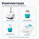 Робот-пылесос Intex Krystal Clear автоматический подводный вакуумный для чистки дна бассейнов от фильтр-насоса 3407–5678 л/ч - изображение 5