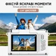 Цифрова камера D1 Чорна 5K 58 МП 16× цифровий зум з поворотним екраном 2.4" та LED-спалахом - зображення 2