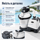 Песочный фильтр-насос Intex Krystal Clear 5700 л/ч 190W для бассейнов 1100–30000 л с загрузкой песка 12 кг и таймером - изображение 2