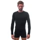 Термоблузка Sensor Merino DF LS черная 15100021 смесь мерино XXL - изображение 4