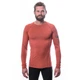Термофутболка мужская Sensor Merino Active LS XXL терракотовая мериносовый материал - изображение 4