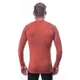 Термофутболка мужская Sensor Merino Active LS XXL терракотовая мериносовый материал - изображение 5