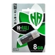 Флешка Hi-Rali 8GB Rocket чорний - зображення 2