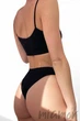 Трусики-бразилиана бесшовные InSecret Brasiliana Basic BLACK L/XL Черные - изображение 3
