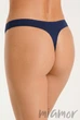Трусики-стринг бесшовные InSecret String Basic EVENING BLUE S/M Темно-синие - изображение 2