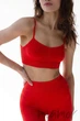 Топ безшовний на тонких бретелях InSecret Bra Comfort AURORA RED S/M Червоний - зображення 1