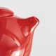 Набор посуды для чаепития Lesko S2660 Red керамический чайный набор чайник Си Ши 4 пиалы - изображение 6