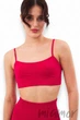 Топ безшовний на тонких бретелях InSecret Bra Comfort VIVA MAGENTA M/L Малиновий - зображення 1