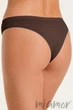 Трусики-бразиліана безшовні InSecret Brasiliana Basic BLACK COFFEE L/XL Шоколад - зображення 3