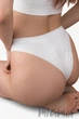 Трусики-бразилиана бесшовные InSecret Brasiliana Basic WHITE L/XL Белые - изображение 3