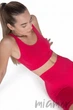 Tоп безшовний на широких бретелях InSecret Top Basic VIVA MAGENTA L/XL Рожевий - зображення 1