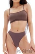 Трусики-стрінг безшовні InSecret String Basic DEEP TAUPE L/XL Коричневі - зображення 1