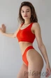 Трусики-стрінг безшовні InSecret String Basic AURORA RED S/M Червоні - зображення 1