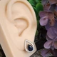 Сережки Xuping Jewelry довжина 1.7см ширина 1.2см медичне золото позолота 18К с1699 - зображення 2