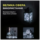 Светодиодная гирлянда 50 LED 5 м для дома белая медная проволока HM-4685 - изображение 5