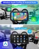 Мотонавигатор LEROAADZ CarPlay Android Auto 6.26" IPS IP67 с двумя камерами - изображение 4