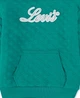 Стеганое худи Levi's 1160310509 (Зеленый 2T) на рост 86-92 см - изображение 3