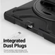 Чехол Crong Defender Plus Samsung Galaxy Tab Active5 Pro 10.1" Black CRGDPSGTA5BLK (5904310706339) - изображение 9