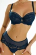Комплект белья: бюстгальтер и трусики 9410 Balaloum синий 80C/L - изображение 3