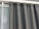 Комплект штор VR-Textil Льон Мішковина 150х270 2шт і Тюль 600х270 288ш-1571т Сірий з білим 71-188/5 - зображення 8