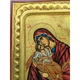 Писаная икона Божьей Матери Гликофилуса (Сладкое Лобзание) 18,5 × 23,5 см - изображение 5