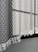 Кухонная арка VR-Textil № 000к сетка с макраме серый с белым 270х155 см (51-273) - изображение 7