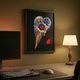 Постер в рамці “Wheel Ice Cream” – JDM Garage Art 30х40см - изображение 1