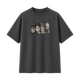 Футболка унісекс графіт XL-3XL розмір Attack on Titan - зображення 1
