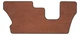 Двошарові килимки Sotra Premium Terracotta для Dodge Durango (mkIII)(2 ряд - 3 місця)(3 ряд) 2010→ (ST 91536-CH-Terra) - изображение 1