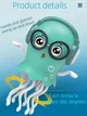 Музична інтерактивна іграшка EXPERT TRADE Jellyfish Танцююча медуза 20х14 см Зелена (HX178) - зображення 5