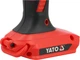 Latarka YATO 18 V (body, 6000 Lm) LED regulowana głowica YT-829693 (5906083116209) - obraz 13