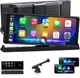 Автомобильный дисплей CarPlay / Android Auto 10.26| с GPS, Bluetooth и держателем (Jansite T360D) - изображение 1