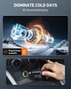 Автомобільний компресор AstroAI CZK-3631 12V з цифровим дисплеєм, автостоп, до 100 PSI - зображення 2