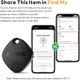 Bluetooth-трекеры ATUVOS AT2301 для вещей, 4 шт., совместимые с Apple Find My - изображение 7