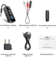 Bluetooth адаптер SONRU B110 2в1 (TX/RX) 5.3 AUX 3.5 мм, беспроводной передатчик и приемник для ТВ, авто, наушников - изображение 8