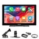 Портативная автомагнитола ESSGOO 9” 991CP с беспроводным CarPlay и Android Auto, IPS HD 1024×600 - изображение 1