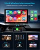 Портативная автомагнитола ESSGOO 9” 991CP с беспроводным CarPlay и Android Auto, IPS HD 1024×600 - изображение 2