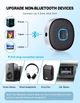 Bluetooth AUX адаптер Mohard J33 (Bluetooth 5.3) для авто и дома, ресивер 3.5 мм, hands-free, 16 год - изображение 3