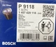Фільтр оливний BOSCH 1 457 429 118 OPEL OMEGA 99->, BMW - зображення 5