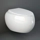 Унітаз підвісний RAK Ceramics Cloud CLOWC1446AWHA безобідковий з кришкою CLOSC3901WH Soft Close - зображення 1