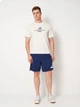 Шорты хлопковые короткие мужские Adidas Essentials IS6910 M Dkblue/White (4067905068722) - изображение 3