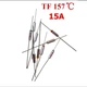 Термозапобіжник вимкнення TF 157 градусів 250 В 15 A BF157 RY - зображення 2