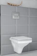 Сиденье - крышка для унитаза CERSANIT EASY K98-0089-PT микролифт - изображение 6